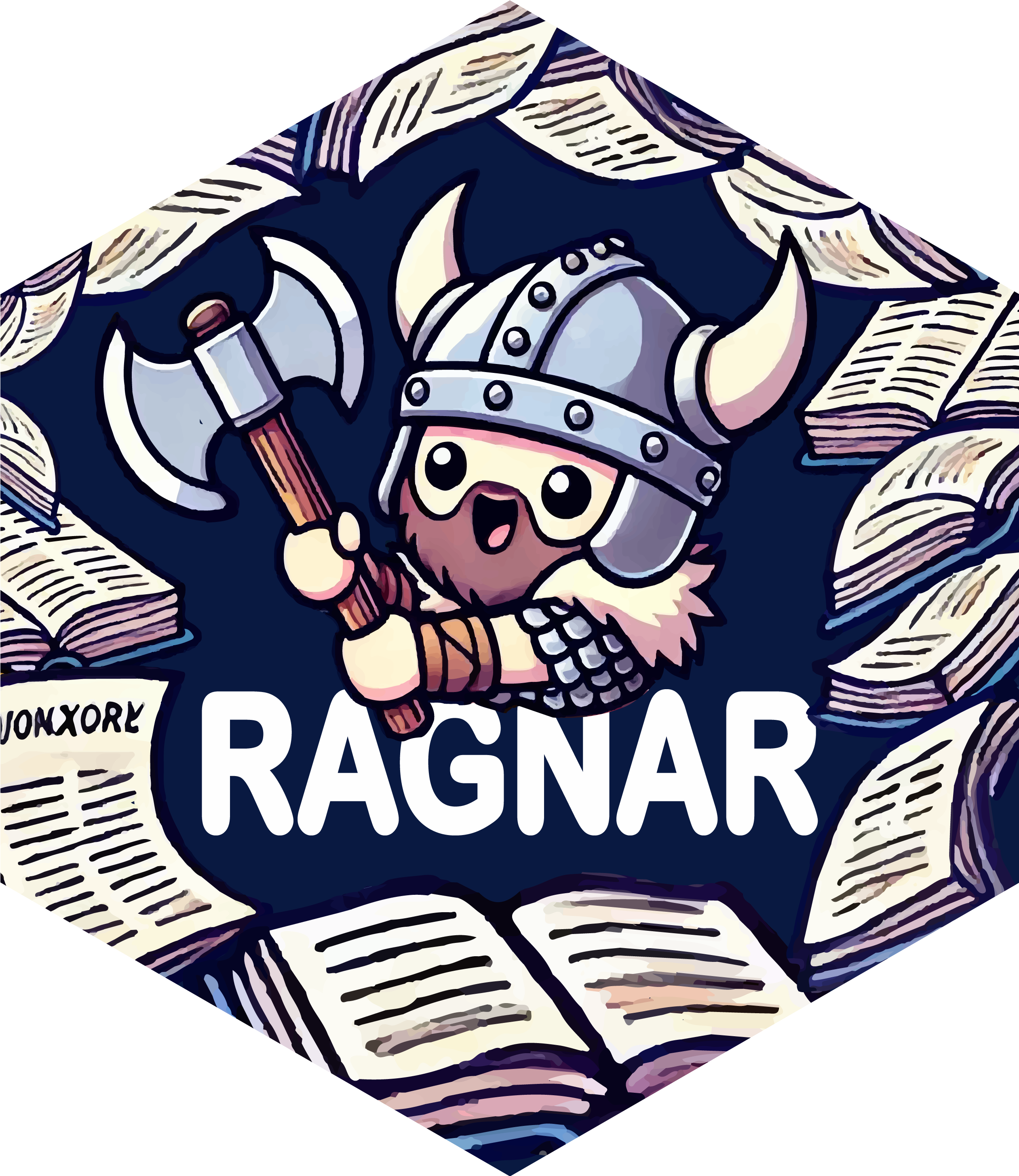 ragnar hex sticker