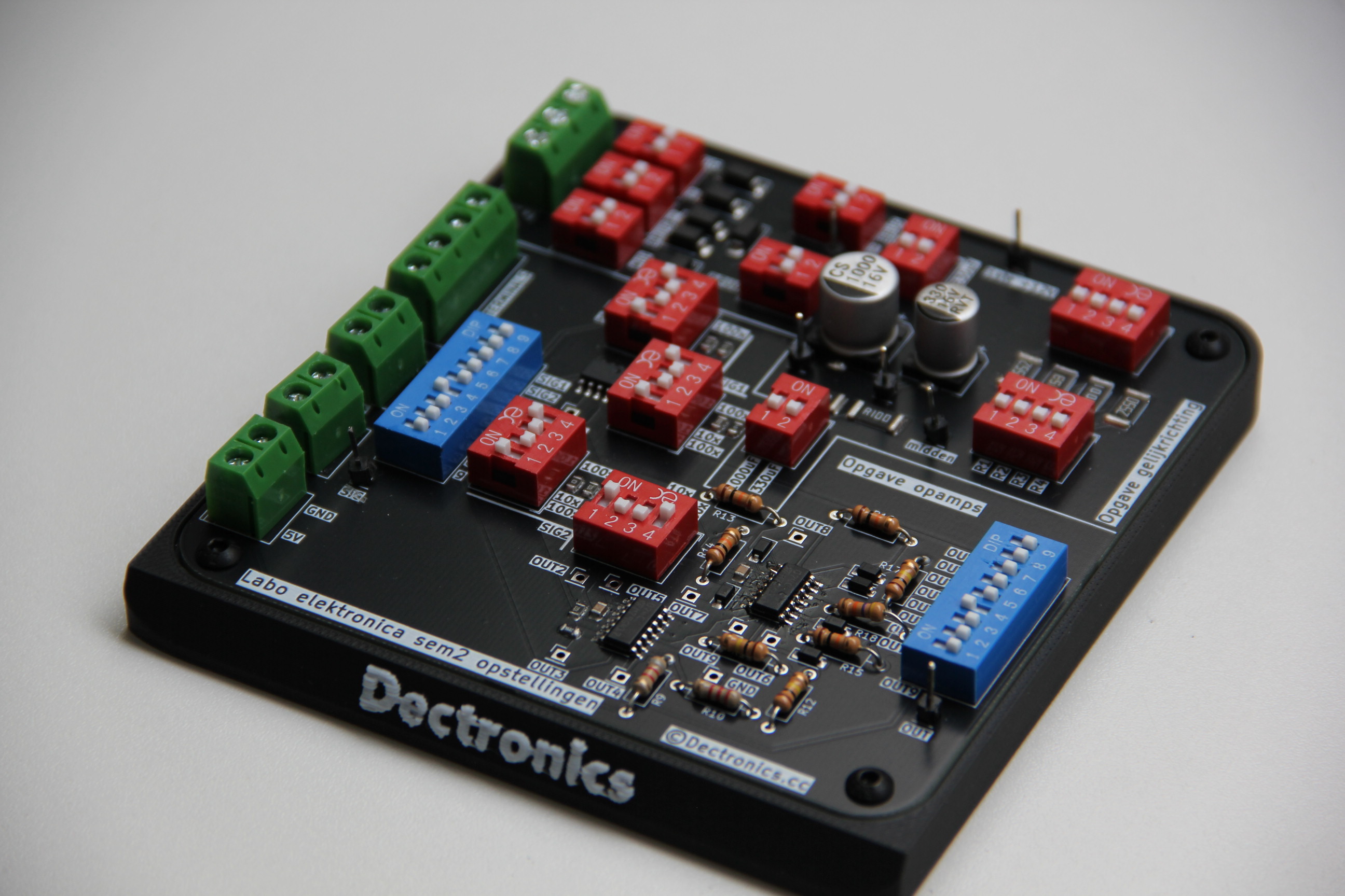 Assembled PCB