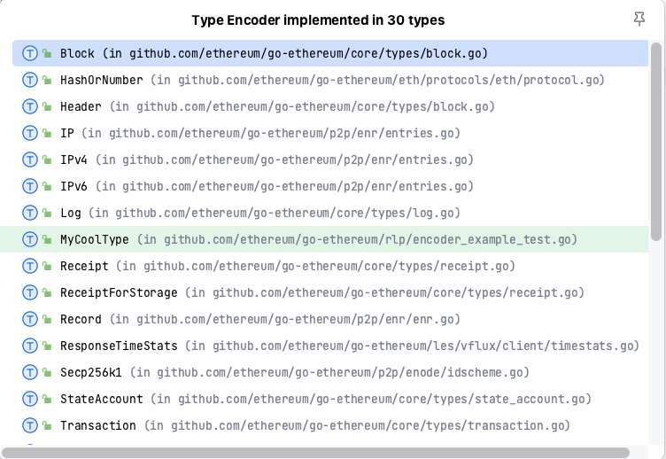 RLP Encode Implementation