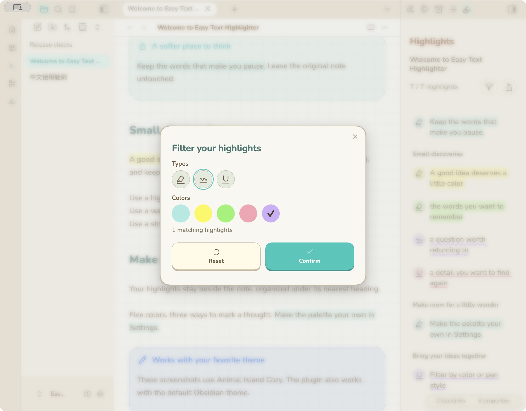 Sidebar Background Image Red Easy Text Highlighter - Obsidian Plugin