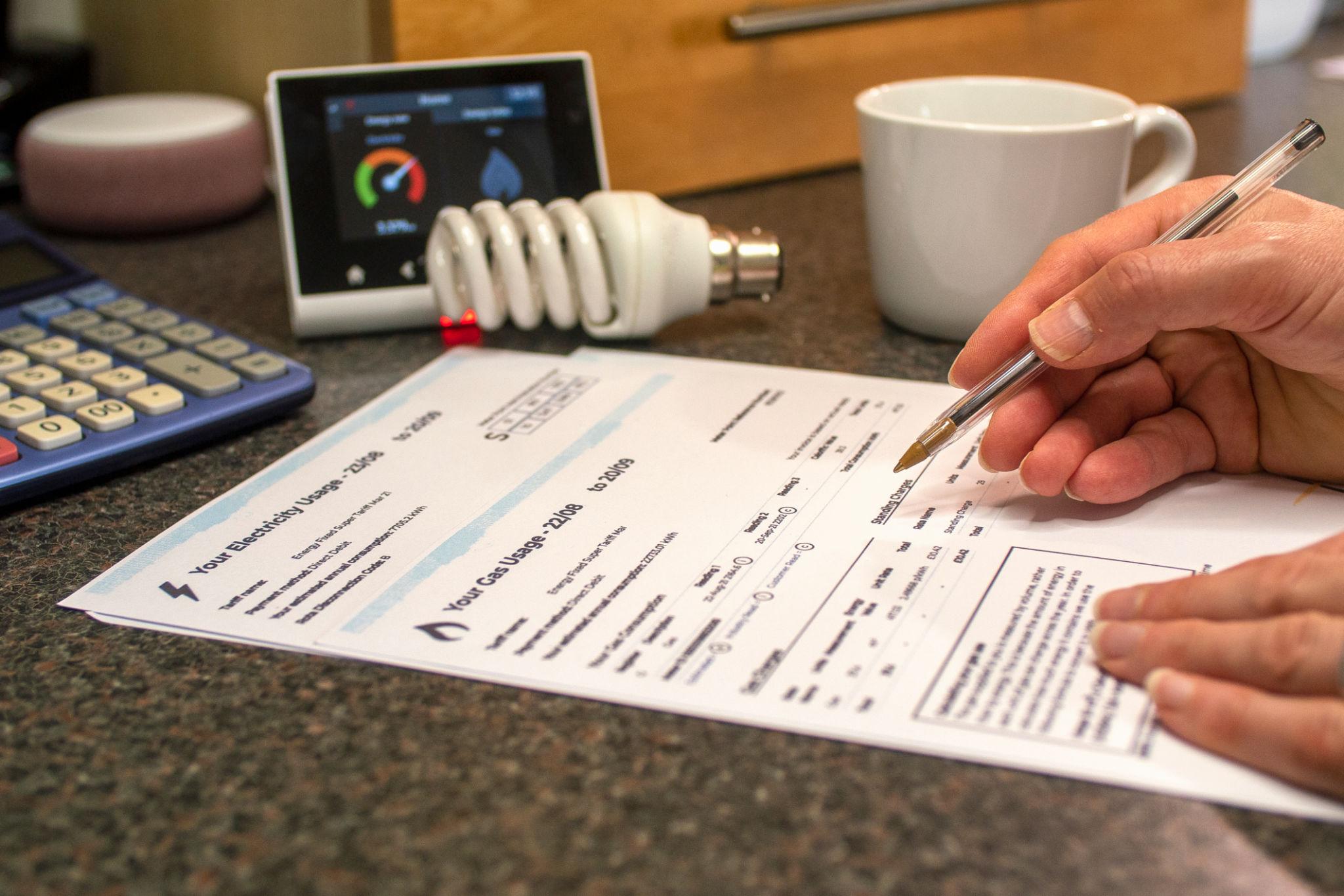 Smart meter energy bill — automated evidence generation replaces manual data collection
