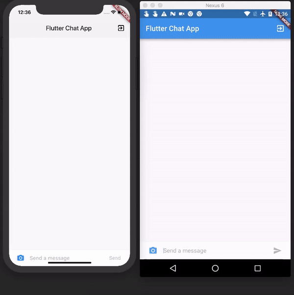 تطبيق المحادثة الفورية (Flutter Chat App)