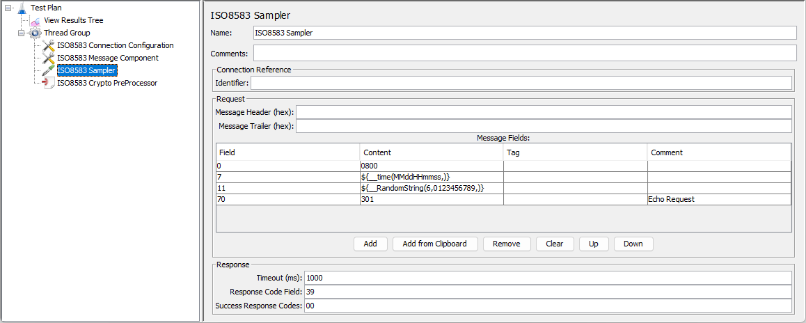ISO8583 Sampler