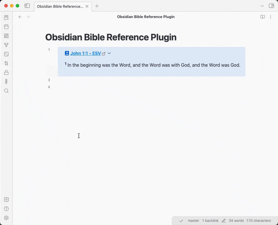 obsidian bible reference demo