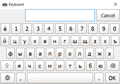 Russian keyboard image