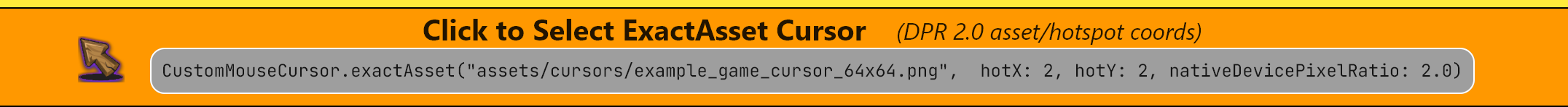 Custom cursors: now, for each widget and without coding