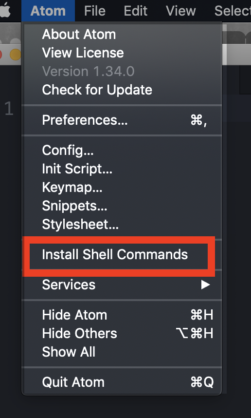 Atom-Shell-Commands