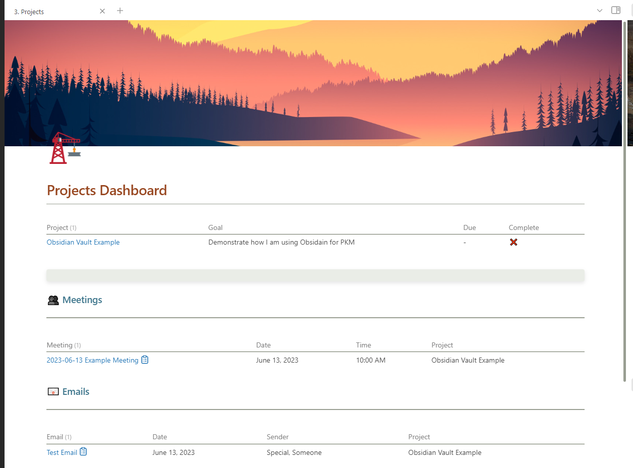 Project Dashboard