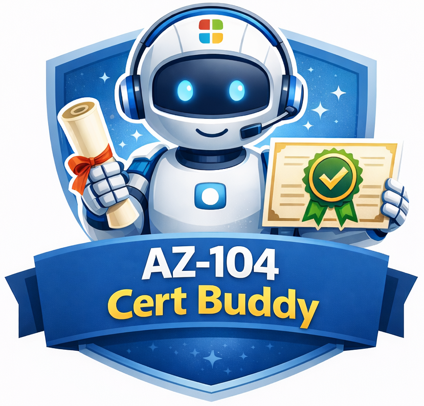 AZ-104 Cert Buddy banner