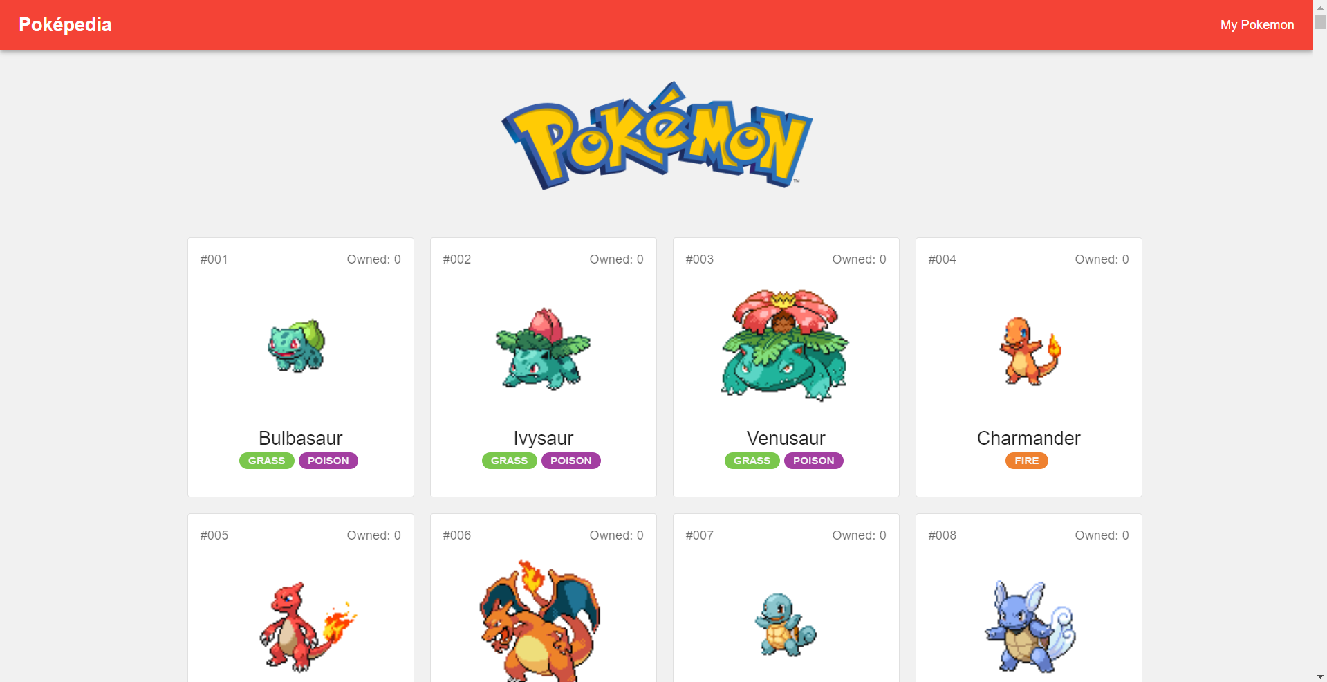 Pokepedia Screen Shot