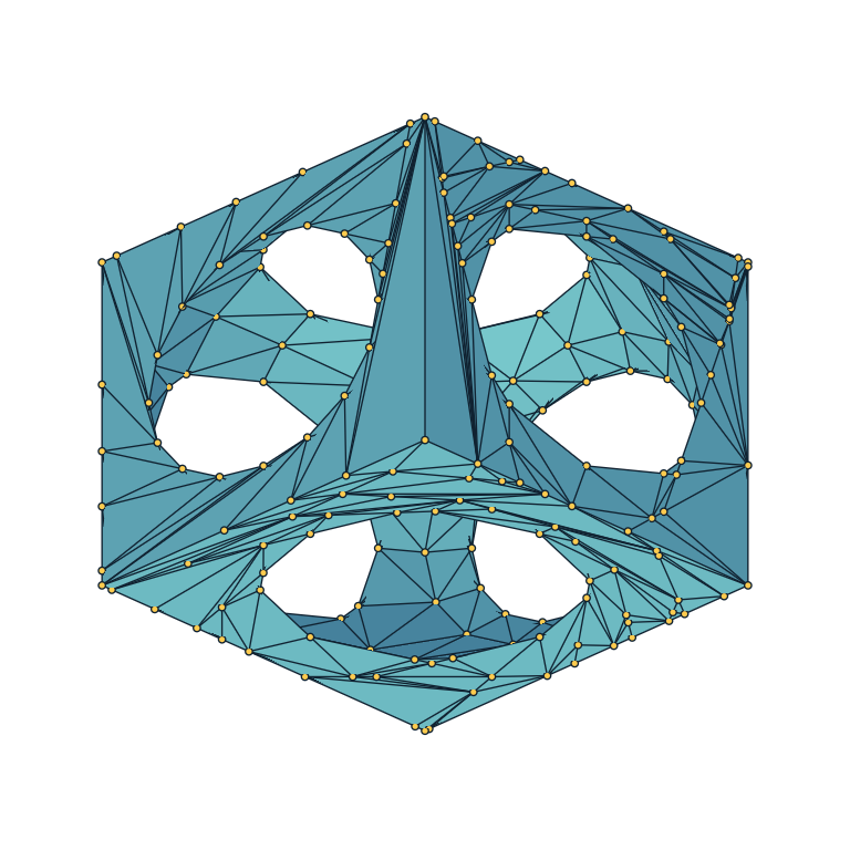 A composed CSG model