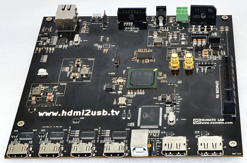 HDMI2USB-numato opsis hardware, from the project README