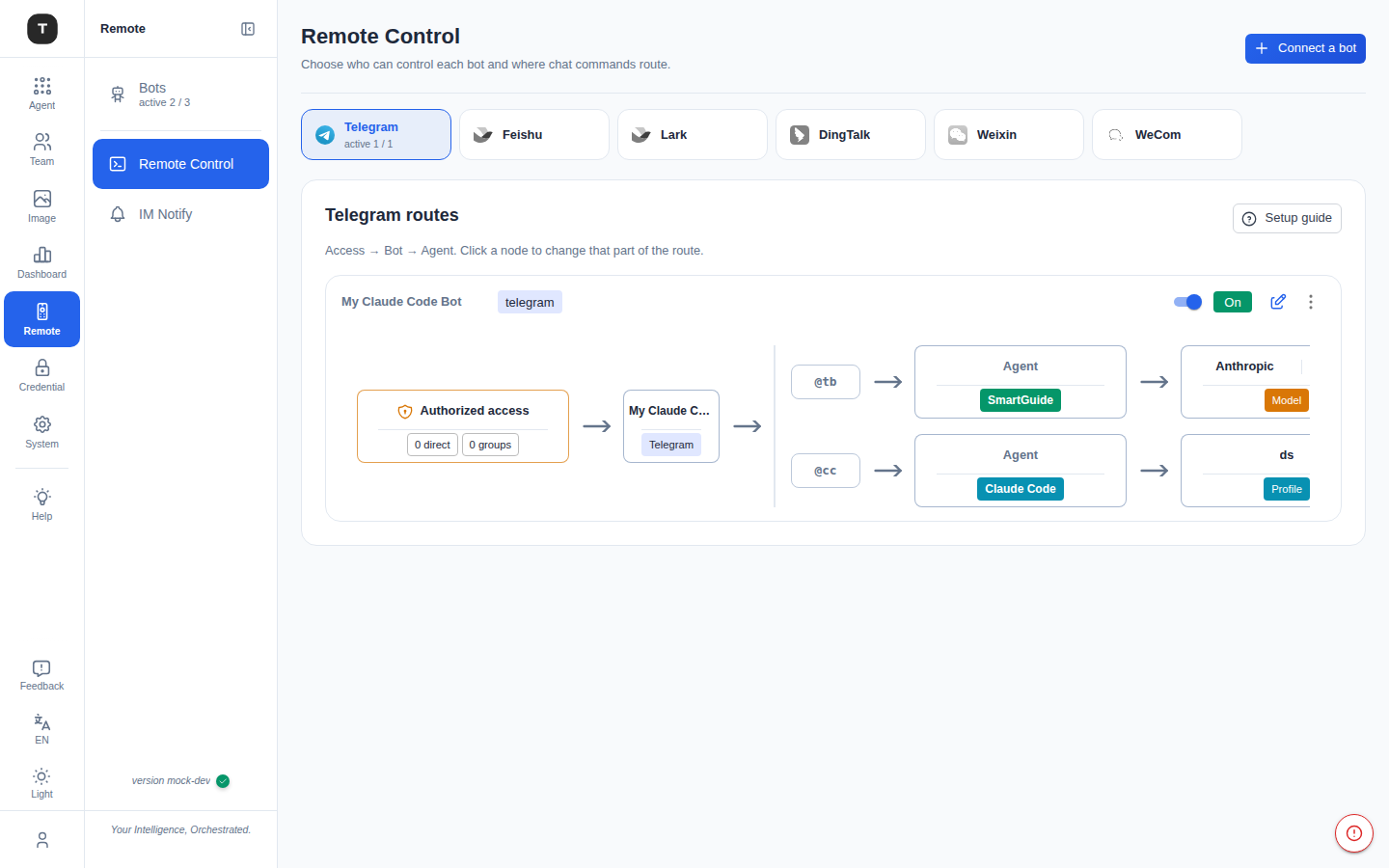 Remote Control Demo