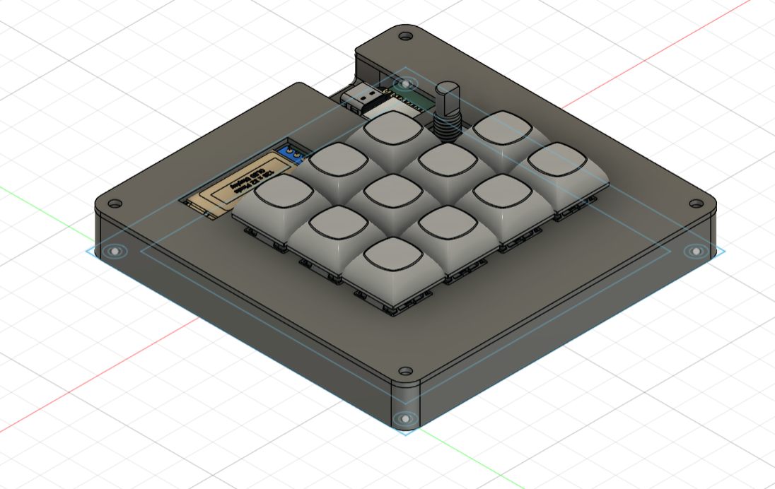 Render of assembled product