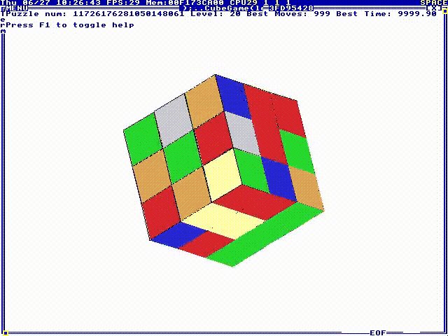 GitHub - tinkeros/cube: A Rubik's cube clone for TOS