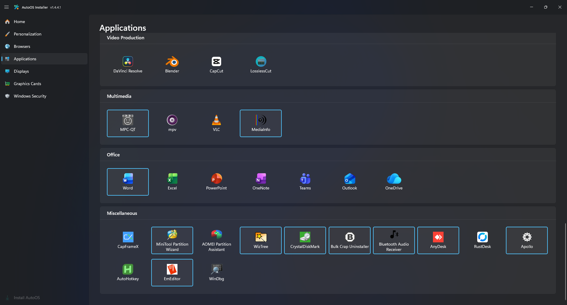 Applications4