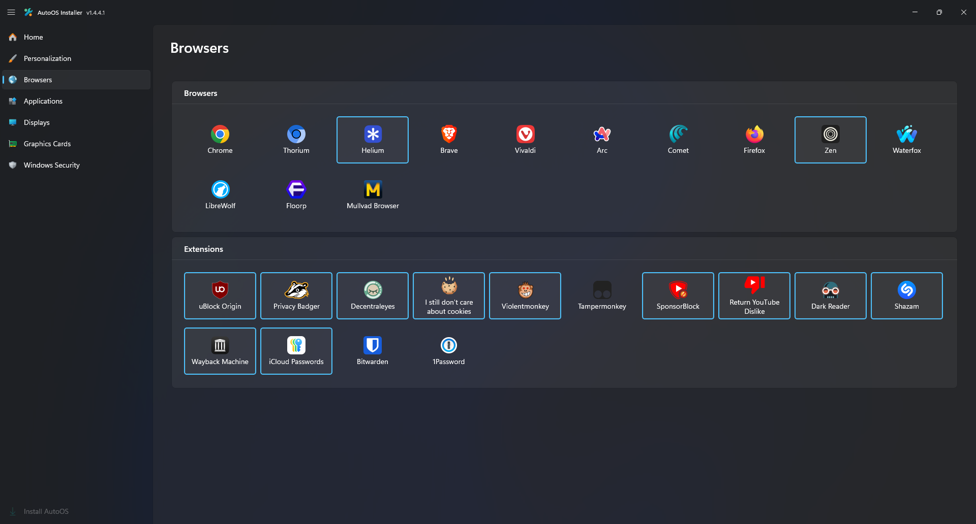 Browsers