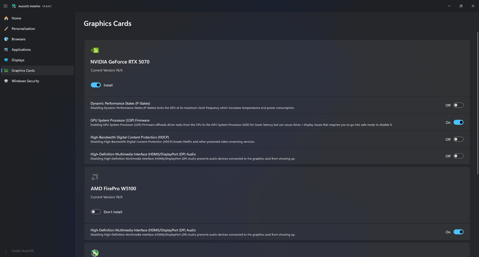 Graphics Cards