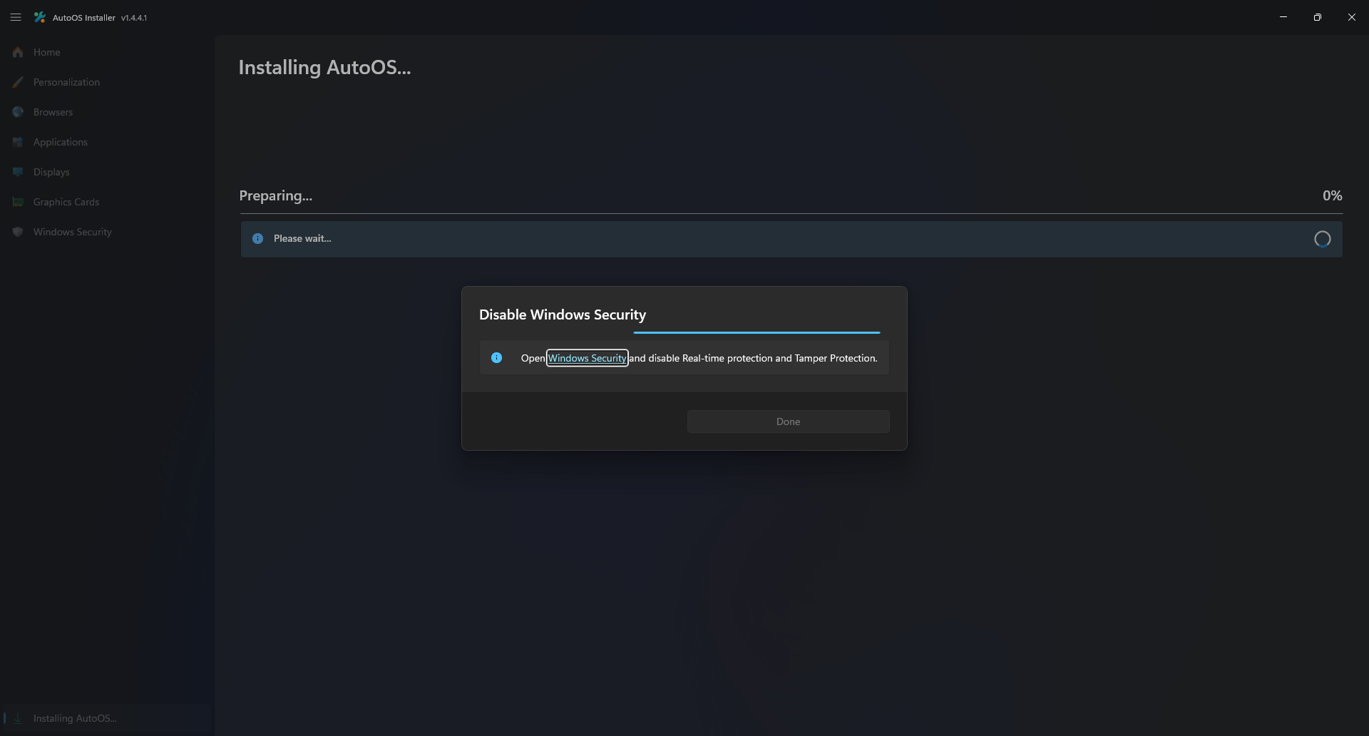 Install AutoOS