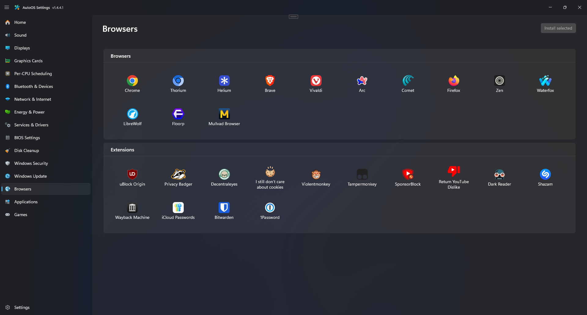 Browsers