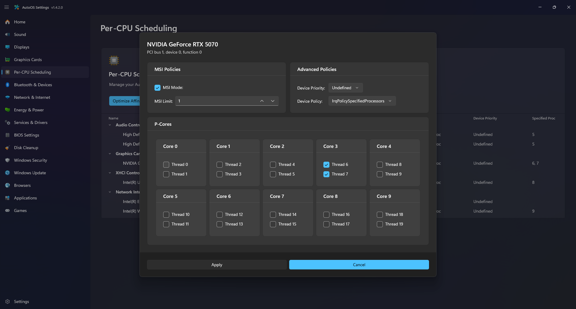 Per-CPU Scheduling2