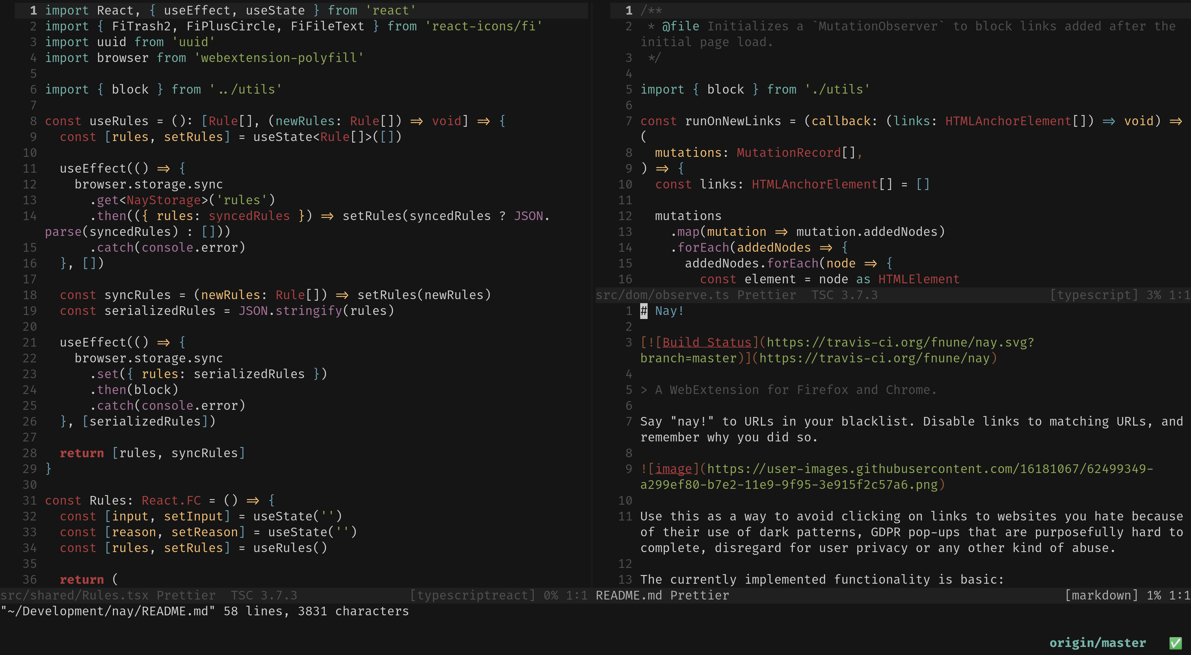 tinted-vim classic-dark