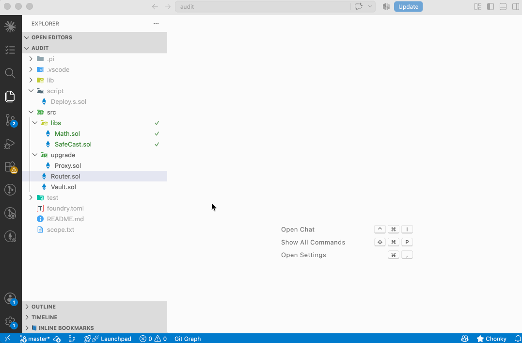 Marking files reviewed from the Explorer context menu