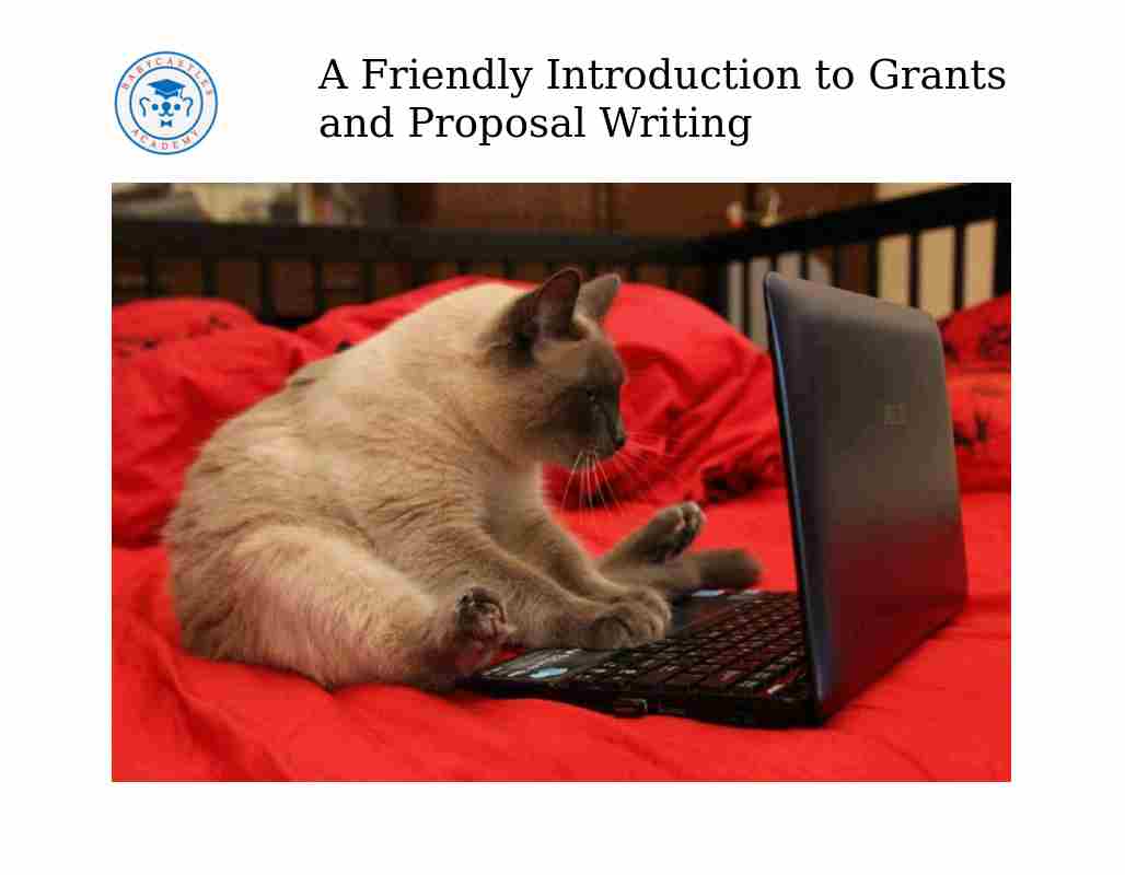 Writing Proposals and Grants