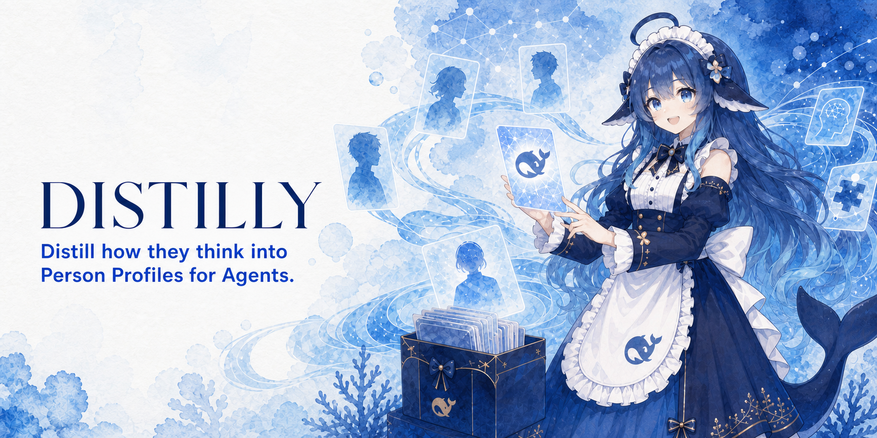 Distilly — Distill how they think into Person Profiles for Agents