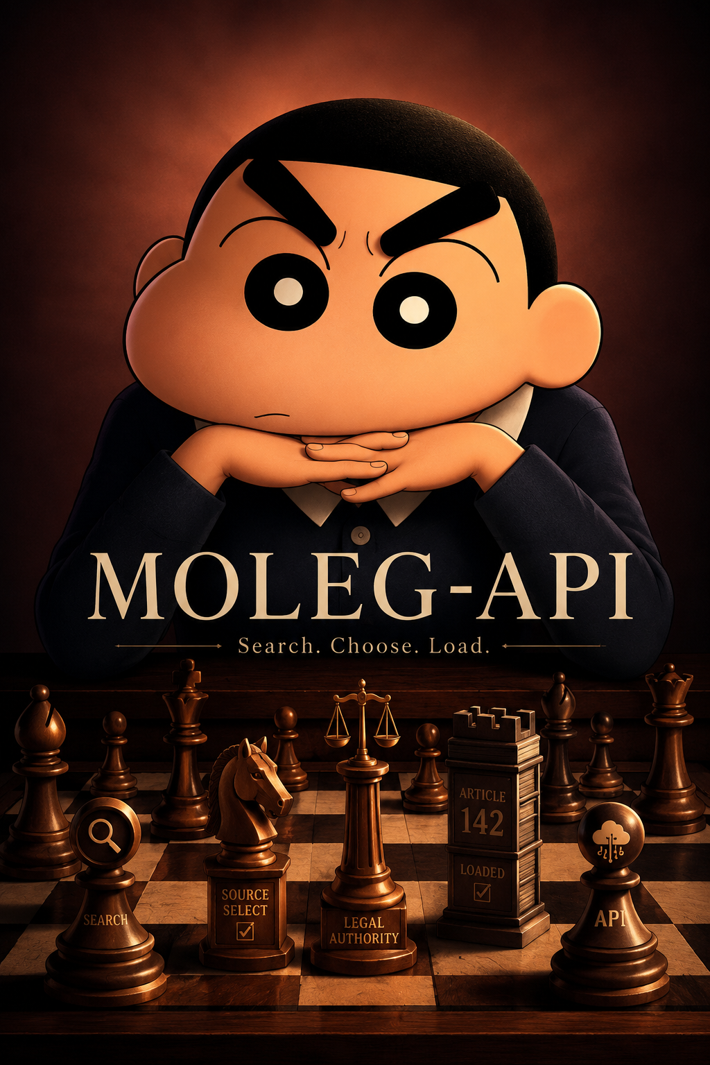 MOLEG-API — Search. Choose. Load.