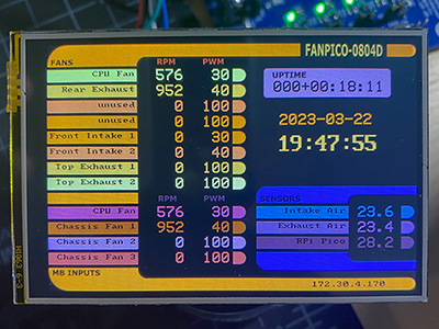 FanPico LCD Display