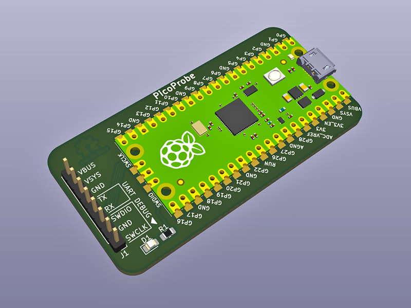 Tiny PicoProbe PCB