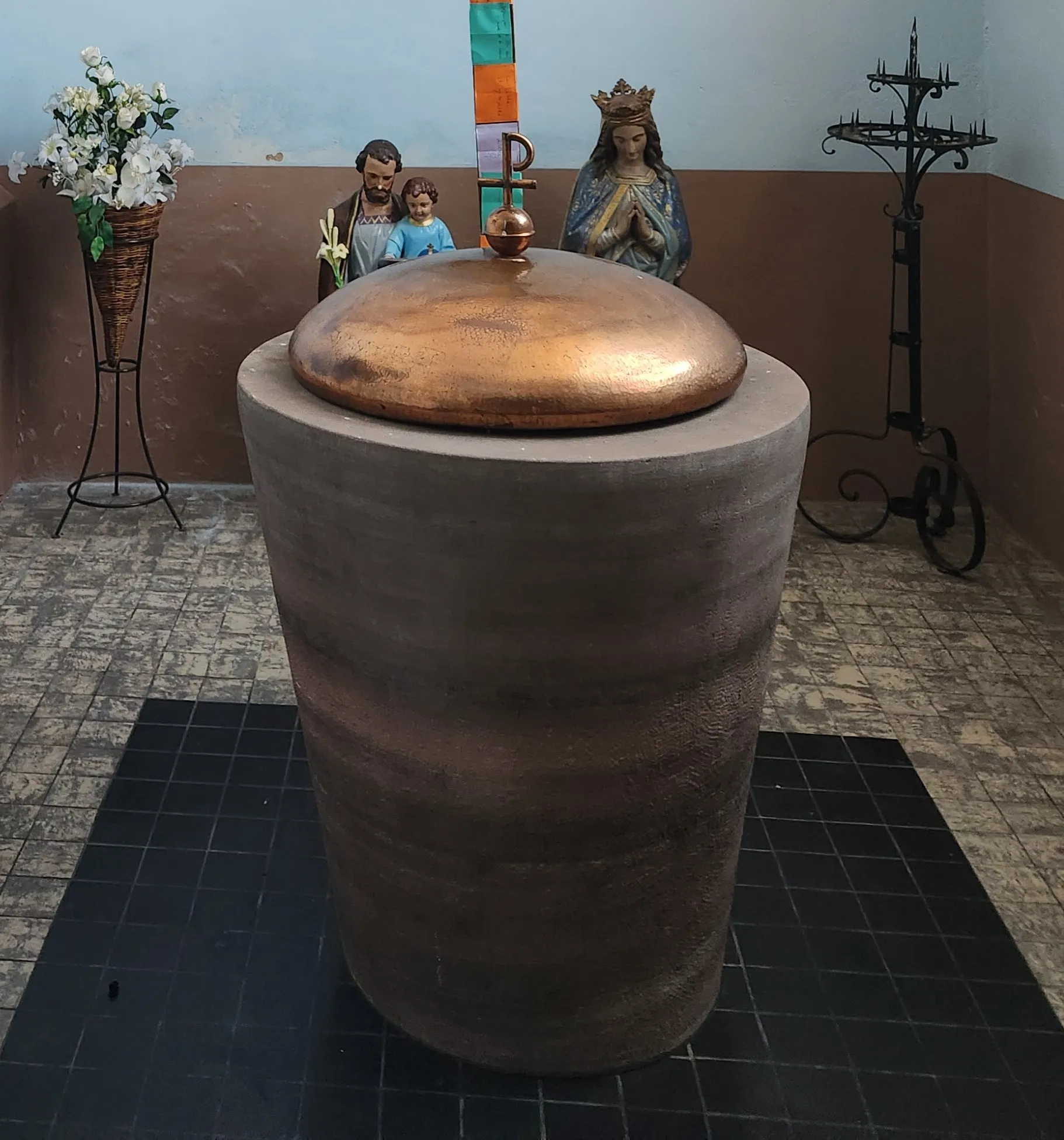 La chapelle baptismale