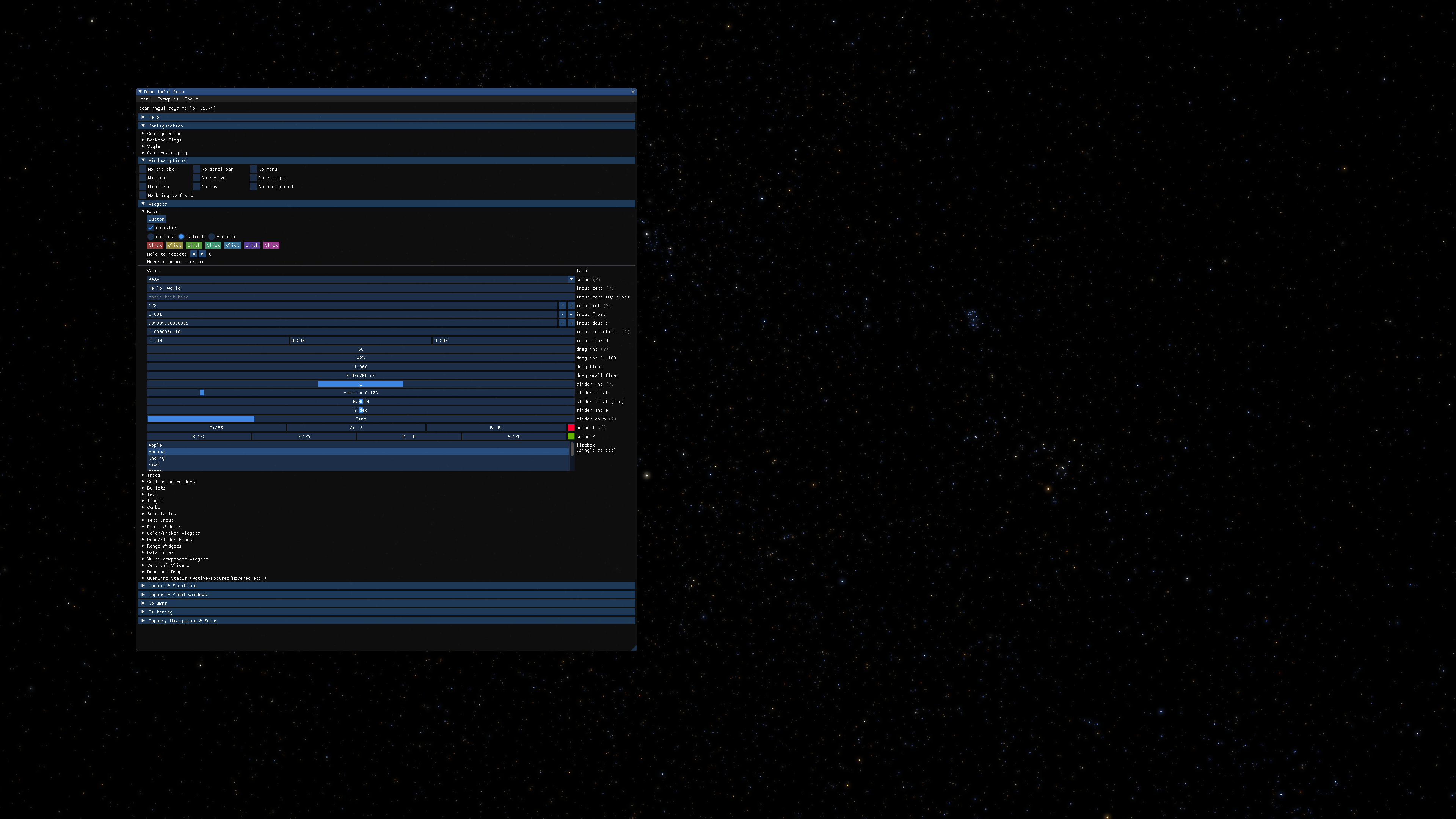 ImGUI Integration