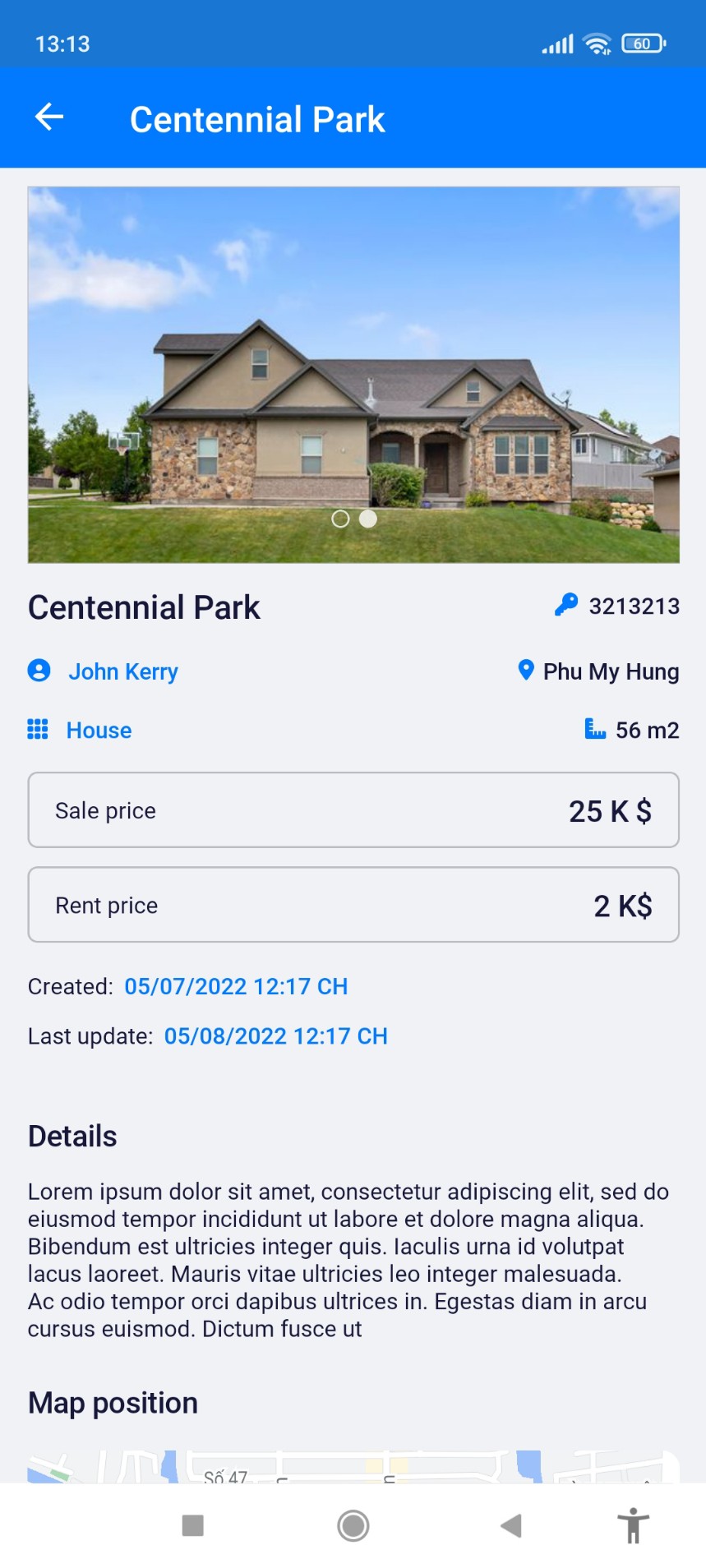 CenReal - Professional Property Manager Application Android + iOS