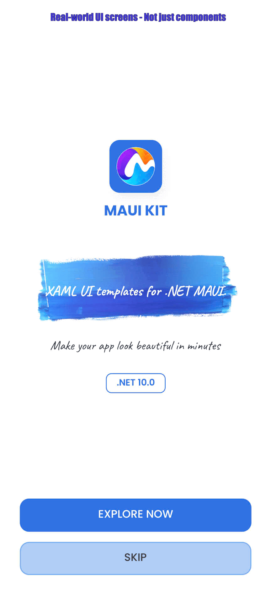 MauiKit – Production-ready UI templates for .NET MAUI