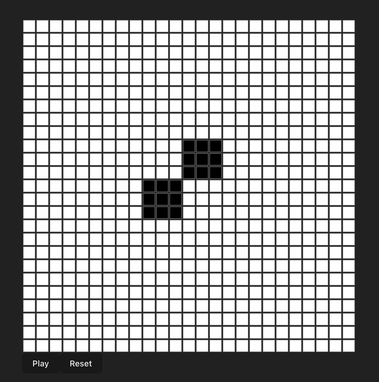 Conway's Game of Life Figure Eight