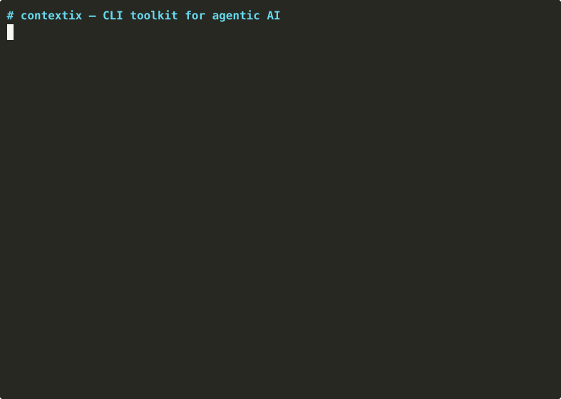 contextix demo — MCP ingest and query