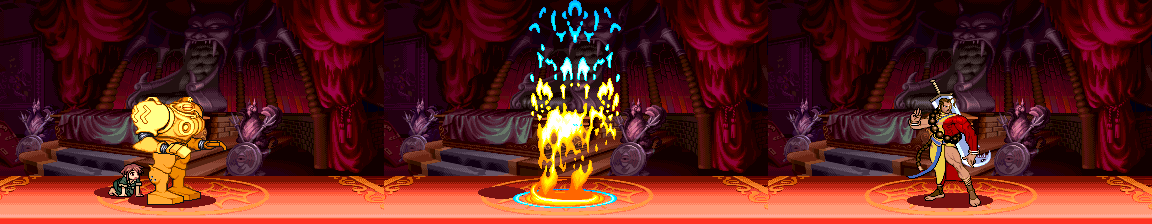 Vampire Savior 2: Phobos, Pyron and Donovan