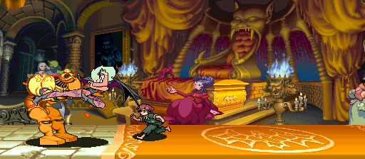 Vampire Savior Definitive: Phobos against Morrigan