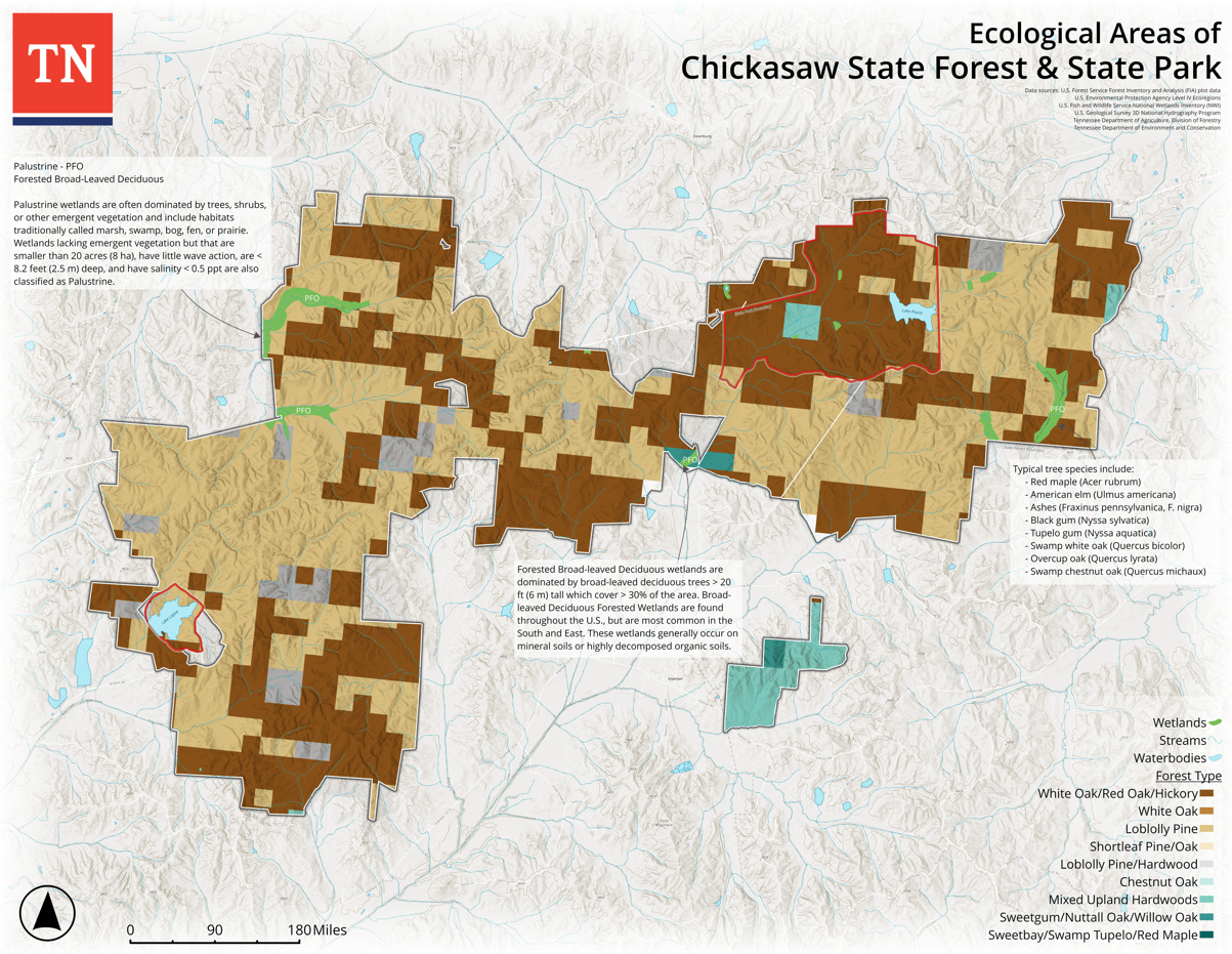 Chickasaw Ecological Areas