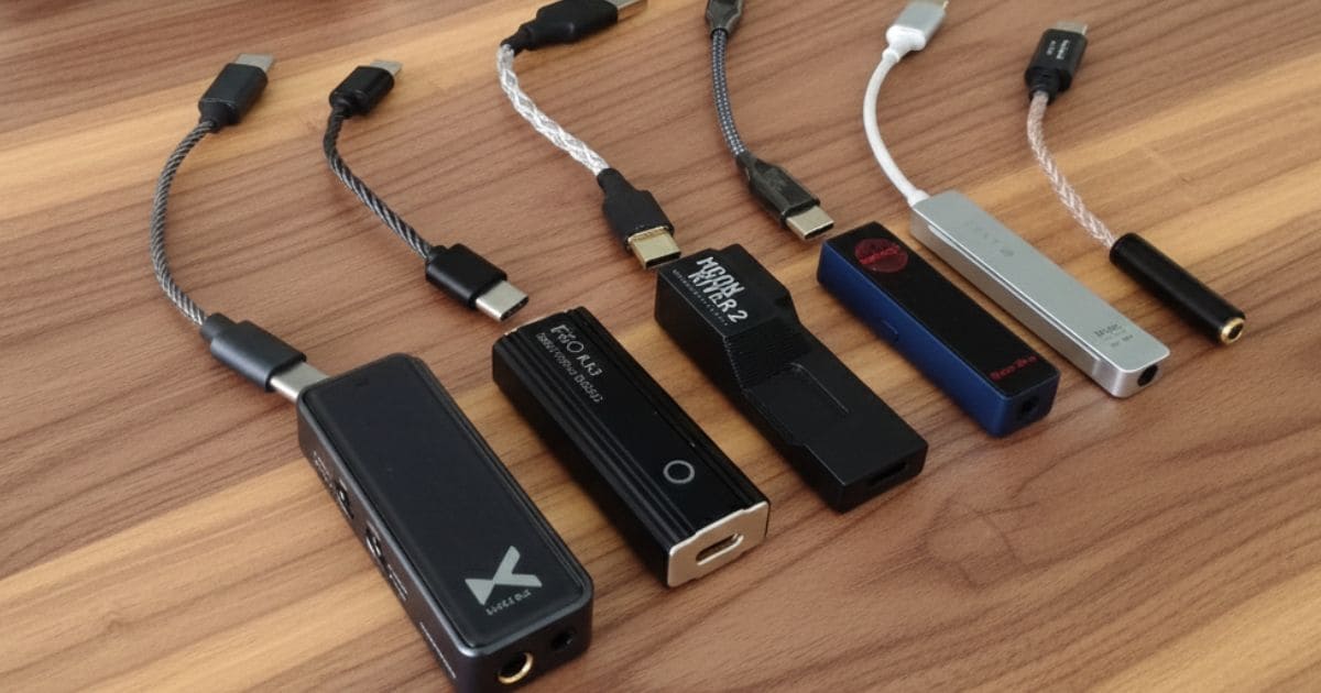 FIIO KA13と様々なドングルDACの比較