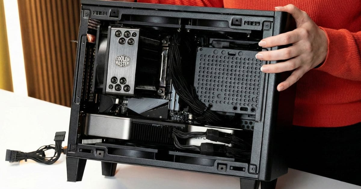 Mini-ITX PCの全体のサイズ感
