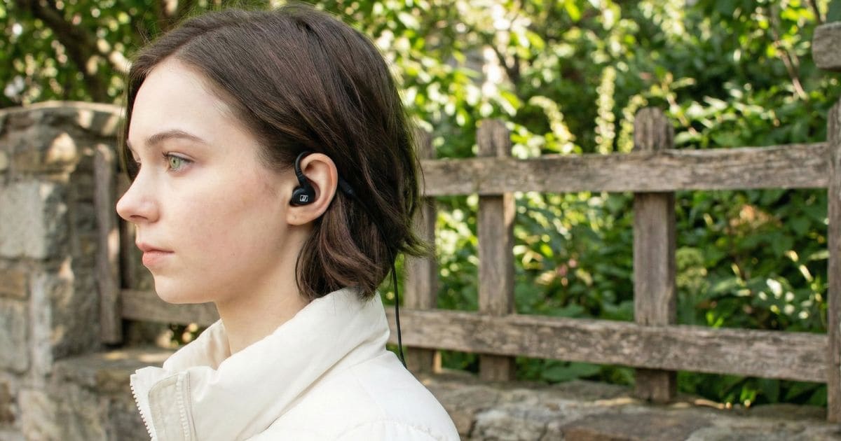 Sennheiser IE 100 PRO 装着イメージ Sennheiser IE 100 PRO 装着イメージ