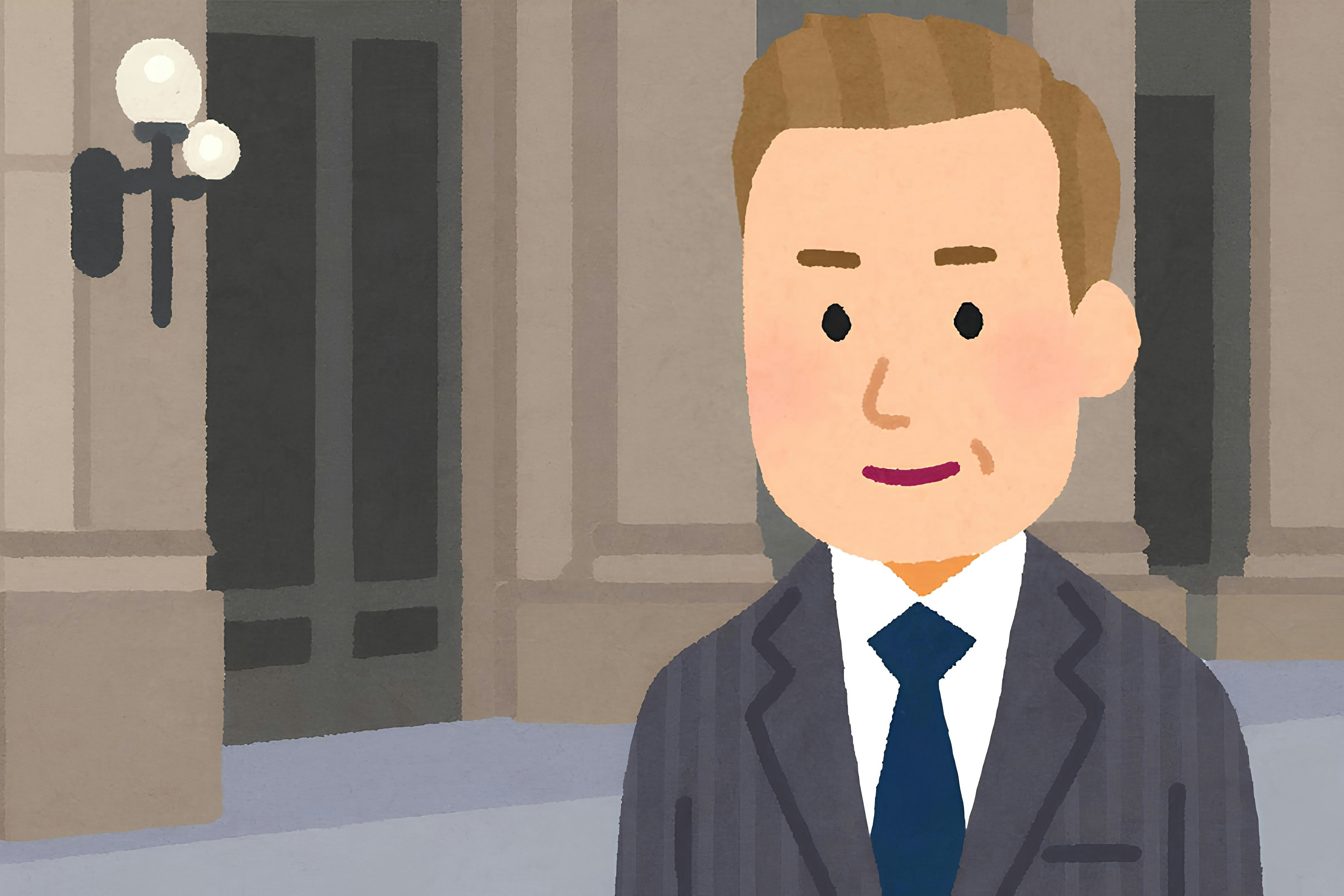 SUITSに登場するハーヴィー・スペクターの第一印象を象徴するシーン SUITSに登場するハーヴィー・スペクターの第一印象を象徴するシーン