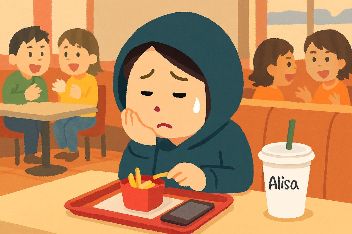 自己肯定感が低く悩んでいる女性 自己肯定感が低く悩んでいる女性