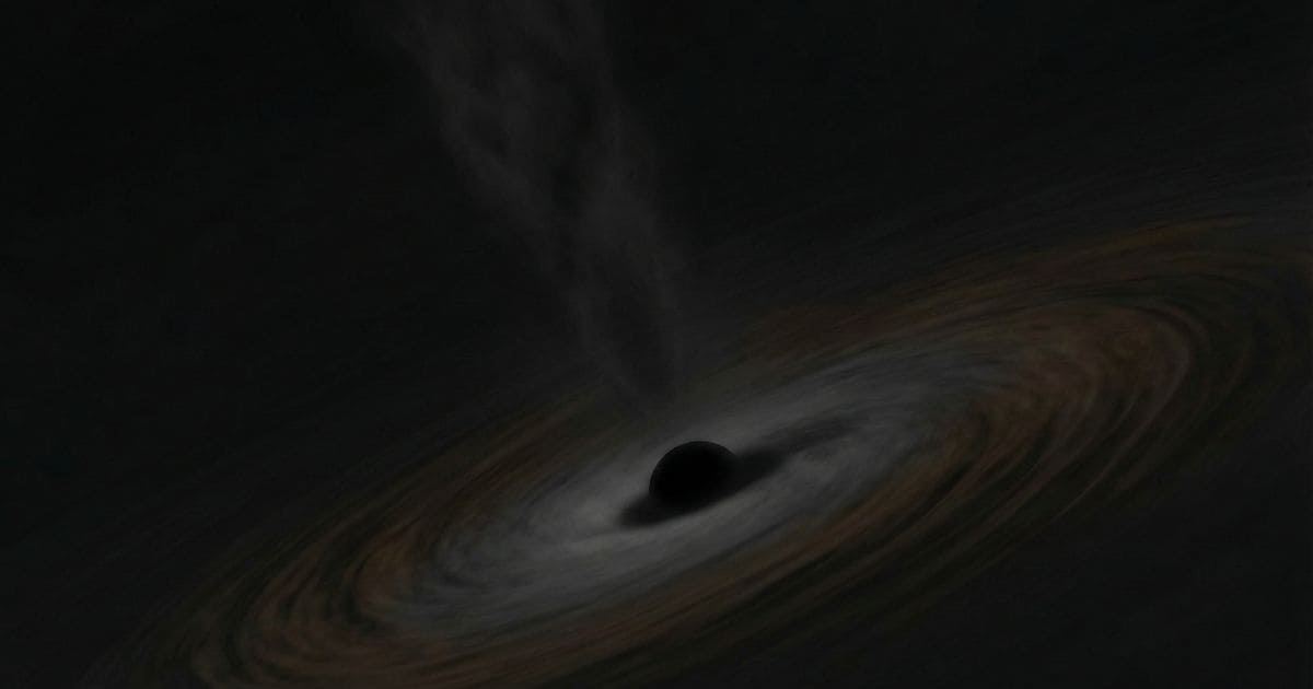 高品質な黒のテクスチャと陰影を持つクエーサー