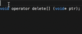 Delete Operator