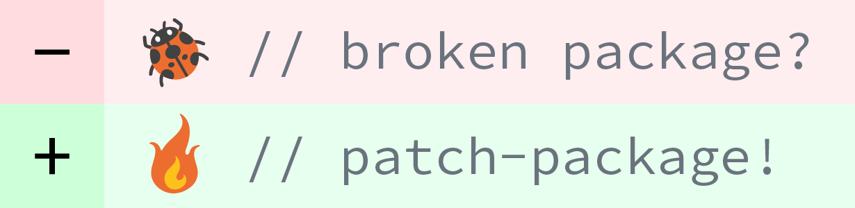 patch-package