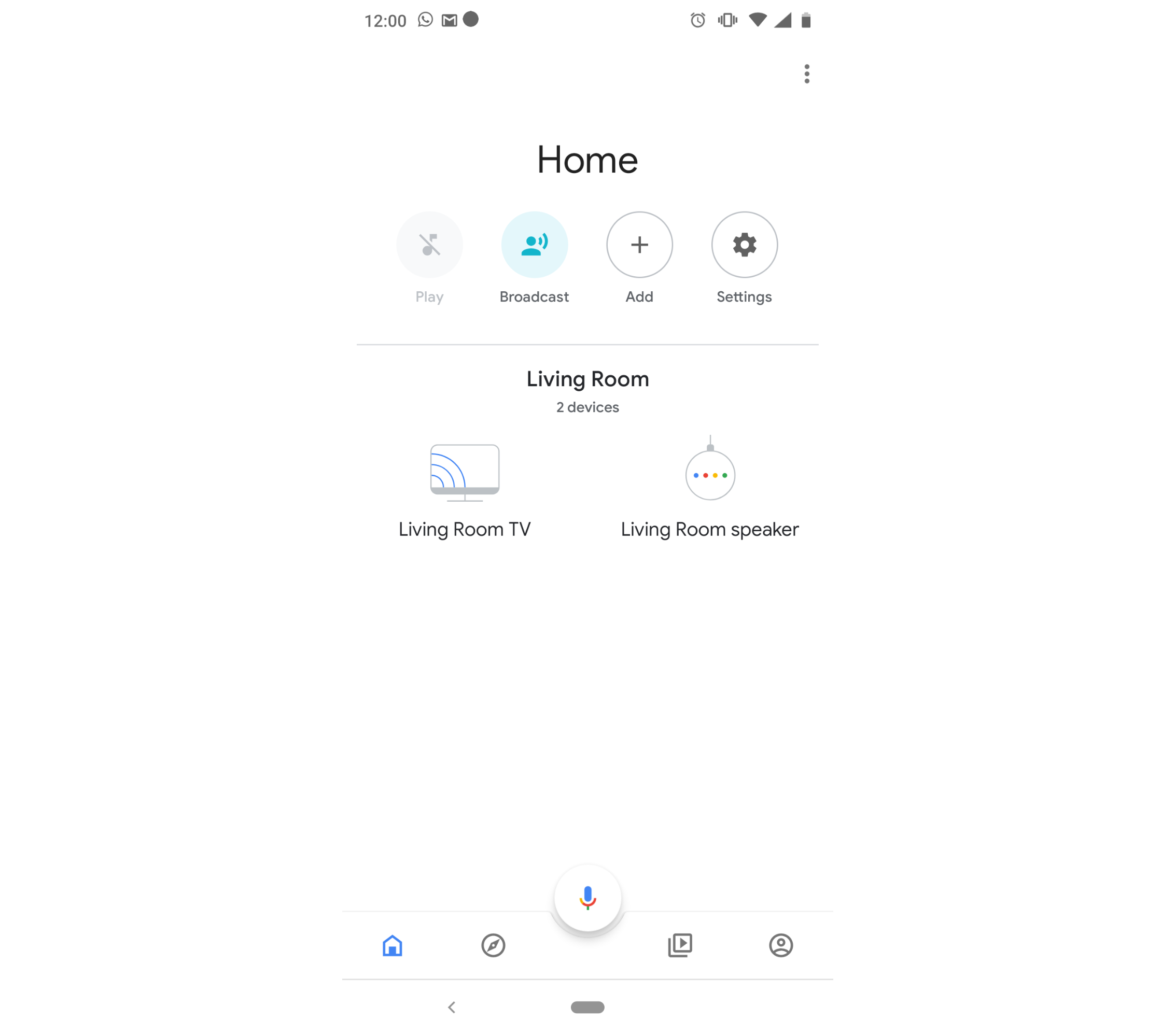 Home App UI